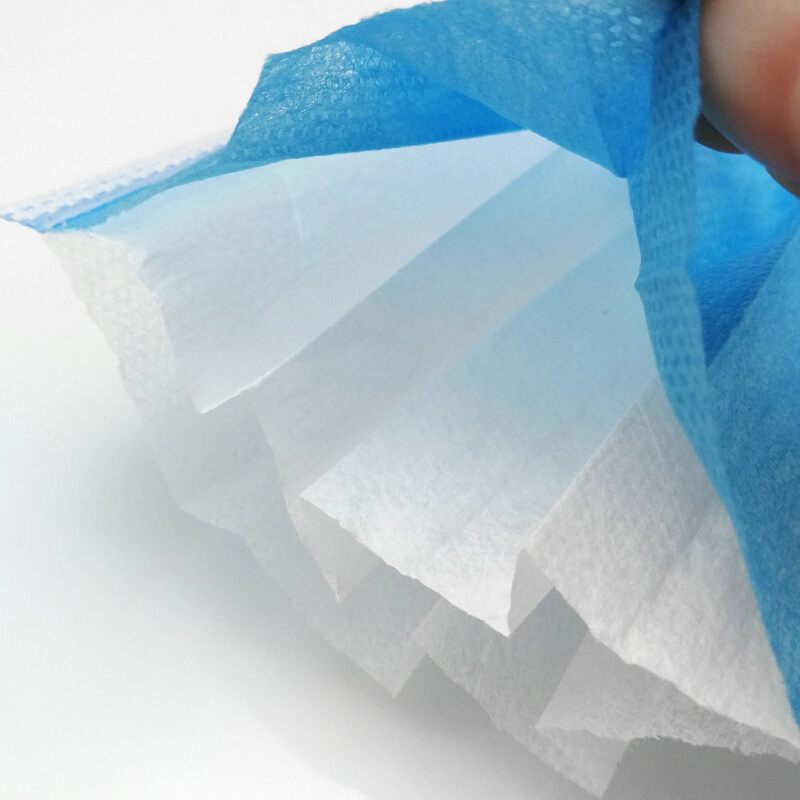 Disposable Medical Nonwoven Face Mask of Antibacterial Breathable PP Spunbond Non Woven Fabric Polypropylene Melt Blown TNT Non-Woven Cloth Roll